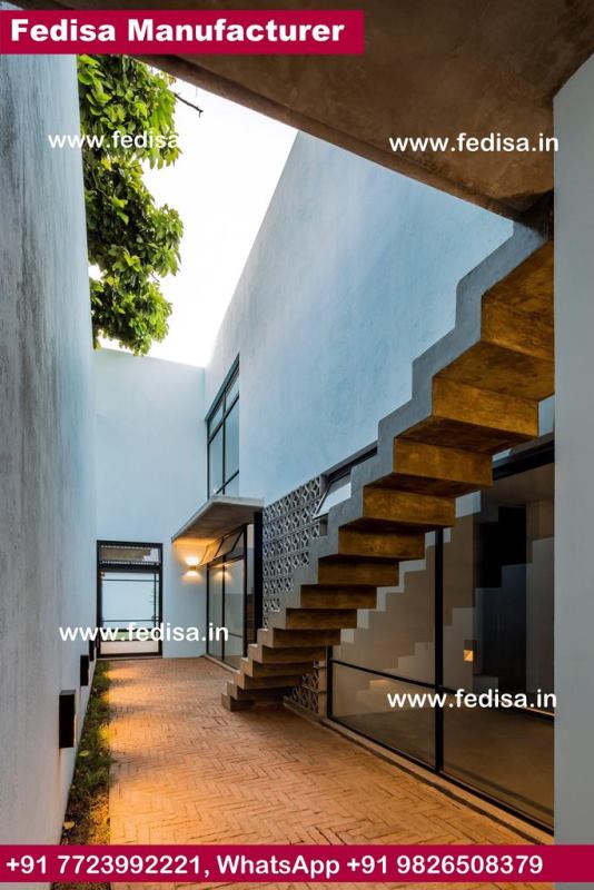 Stainless Steel Staircase Railing Price Metal And Cable Stair Railing Steel Staircase For Home Open Steel Staircase