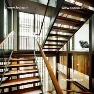 Steel And Wood Staircase Glass Stair Railing Glass Stair Panels Glass Staircase Cost