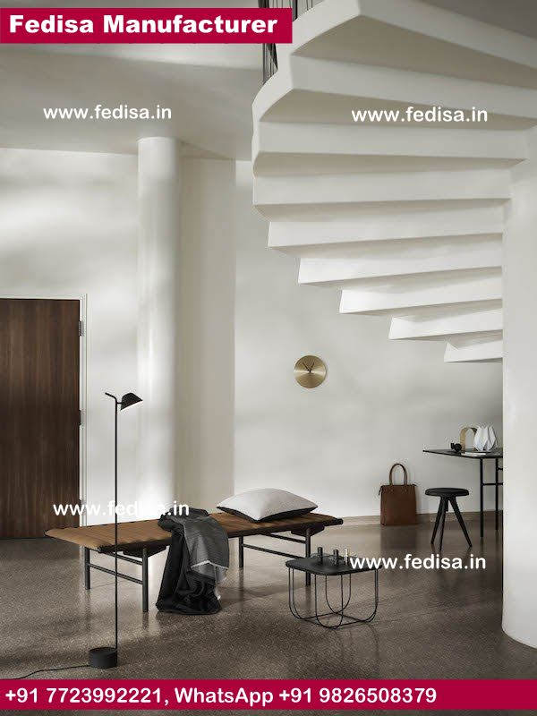 Steel And Concrete Stairs Cherry Wood Stairs Small Wooden Staircase Dark Wood Banister