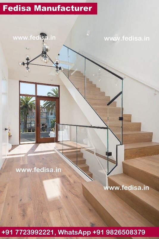 Steel Glass Staircase Iron And Wood Banister Wooden Stairs For Loft Slippery Wooden Stairs Solution