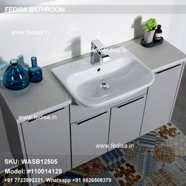 Steel Wash Basin Bathroom Washbasin Cabinet Stainless Steel Hand Basin Hanging Wash Basin