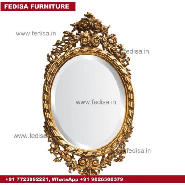 Large Gold Mirror Vintage Style Mirror At Low Prices In India