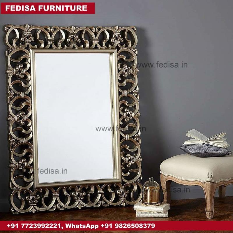Long Wall Mirror Frameless Rectangular Mirror At Low Prices In India