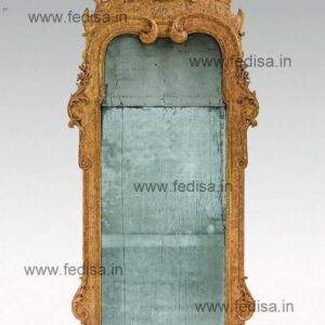 Copper Mirror Walnut Framed Mirror At Affordable Price In India
