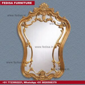 Gold Circle Mirror Bathroom Mirror At Affordable Price In India
