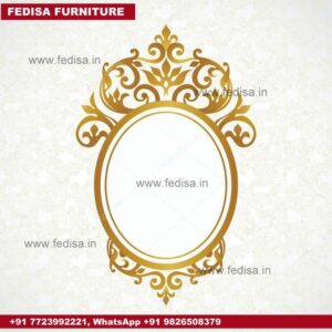 Gold Wall Mirror Antique Mirror Wall At Affordable Price In India