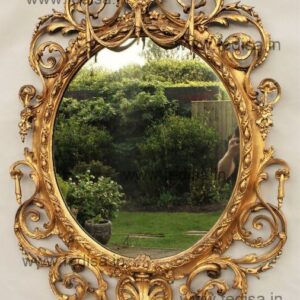 Gold Circle Mirror 18 Inch Round Mirror Wall Mirrors: Best Designer Wall Mirrors