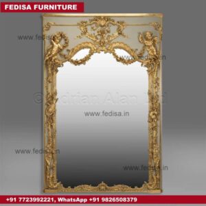 Gold Frame Mirror Shaped Mirror Wall Mirrors: Best Designer Wall Mirrors