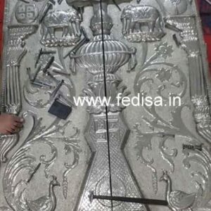 Silver Temple Door? Brass Temple Door? Temple Door Design Temple Door Design