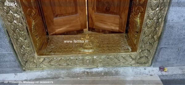 Carved Silver Door Carved Brassr Door Temple Glass Door Design Mandir Aluminium Door Design