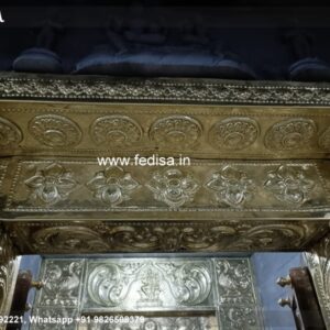 Silver Temple Door? Brass Temple Door? Mandir Glass Door Design For Home Mandir Panel Door Design
