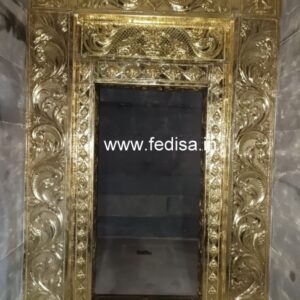 Carved Silver Door Carved Brassr Door Mandir Door Design For Home Temple New Door Design