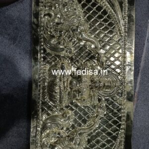 Carved Silver Door Carved Brassr Door Pooja Mandir Glass Door Design Mandir Teak Wood Door Design