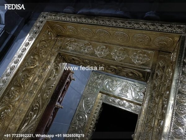 Jain Temple Silver Door Antique Doors Temple Door Design Temple Room Gate Design