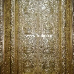 Silver Temple Door? Brass Temple Door? Temple Door Design For Home Mandir Chokhat Design