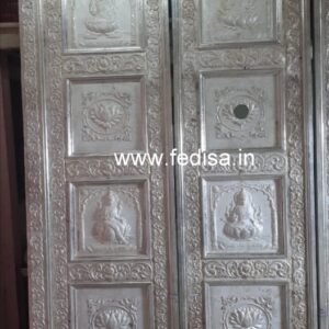 Silver Temple Door? Brass Temple Door? Main Door Brass Designs Temple Iron Gate Design For Main Door