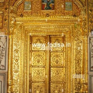 Carved Silver Door Carved Brassr Door Pooja Mandir Door Design Mandir Jali Gate Design