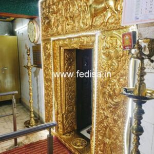 Silver Temple Door? Brass Temple Door? Temple Door Design In Glass Temple New Door Design 2020