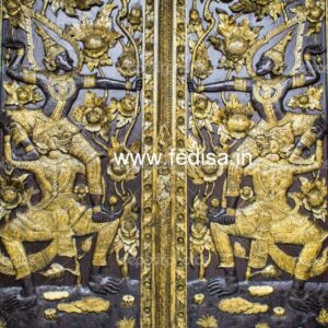Silver Temple Door? Brass Temple Door? Temple Glass Door Design Temple Safety Door Jali Design