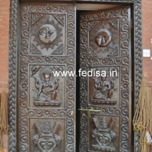 Silver Temple Door? Brass Temple Door? Mandir Door Design For Home Mandir Entry Door Design
