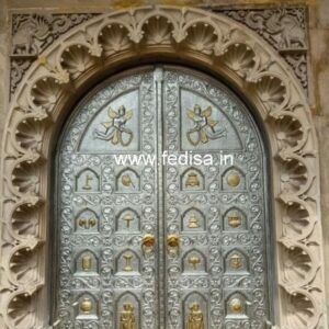 Silver Temple Door Brass Temple Door? Temple Door Design In Glass Mandir Main Door Designs For Home Iron