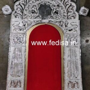 Jain Temple Silver Door Antique Doors Temple Glass Door Design Temple Ghar Ka Darwaja Ka Design