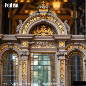 Classic Window Design Wooden Frame Window Design No-095