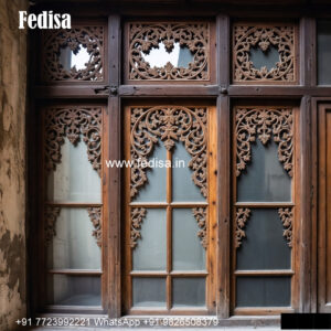 Classic Window Design Traditional Window Design With Glass Panels No-115