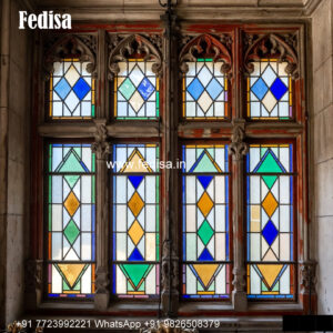 Classic Window Design Wooden Frame Window Design No-134