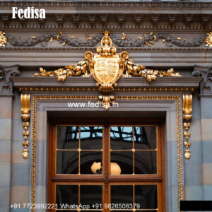 Classic Window Design Front Elevation Window Design No-147
