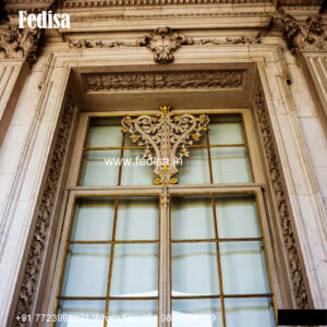 Classic Window Design Carved Wooden Windows No-217