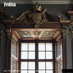 Classic Window Design Wooden Frame Window Design No-251