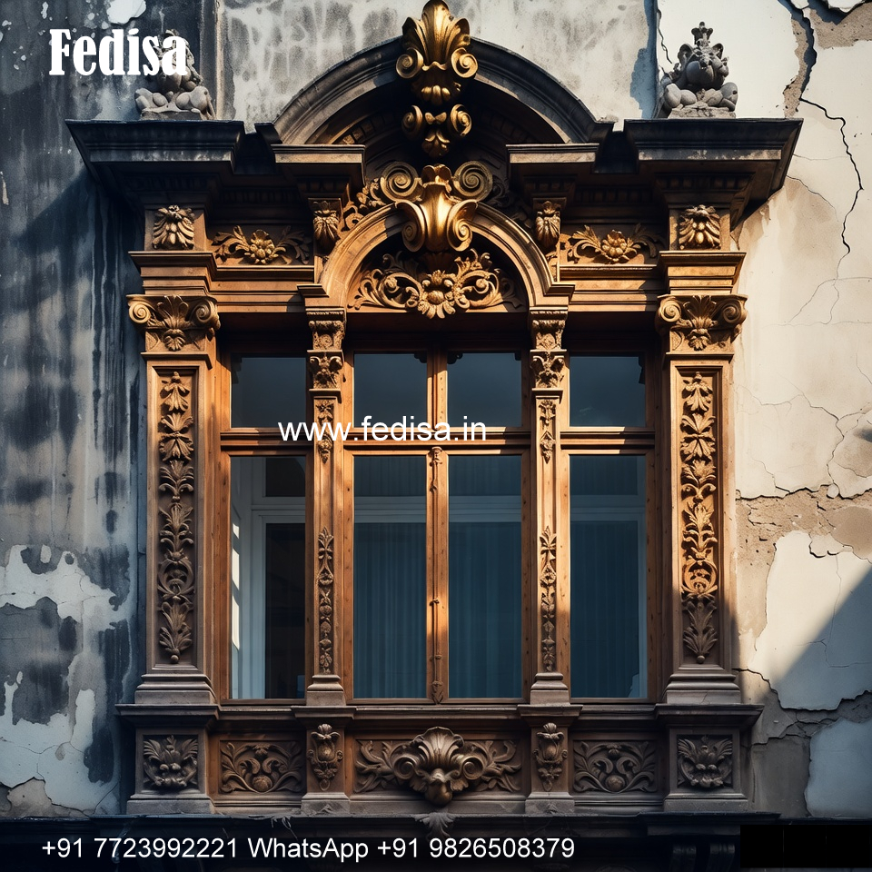 Classic Window Design Glass Panel Classic Windows No-291