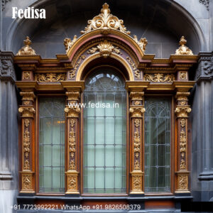 Classic Window Design Traditional Window Design With Glass Panels No-349