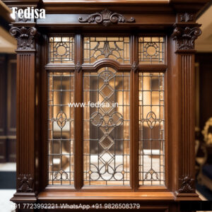 Classic Window Design Stained Glass Window Design No-374