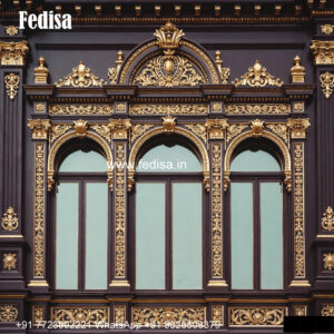 Classic Window Design Arched Window Design No-400