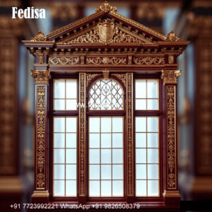 Classic Window Design Stained Glass Window Design No-413