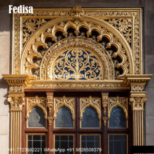 Classic Window Design Front Elevation Window Design No-420