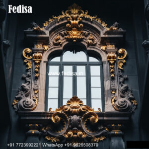 Classic Window Design Glass Panel Classic Windows No-447