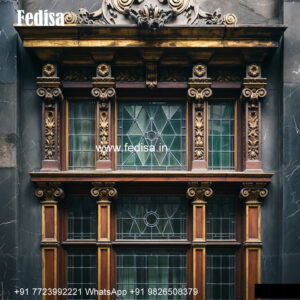 Classic Window Design Stained Glass Window Design No-530