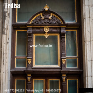 Classic Window Design Traditional Window Design With Glass Panels No-544