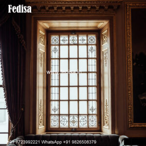 Classic Window Design Stained Glass Window Design No-569