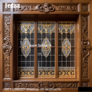 Classic Window Design Arched Window Design No-634