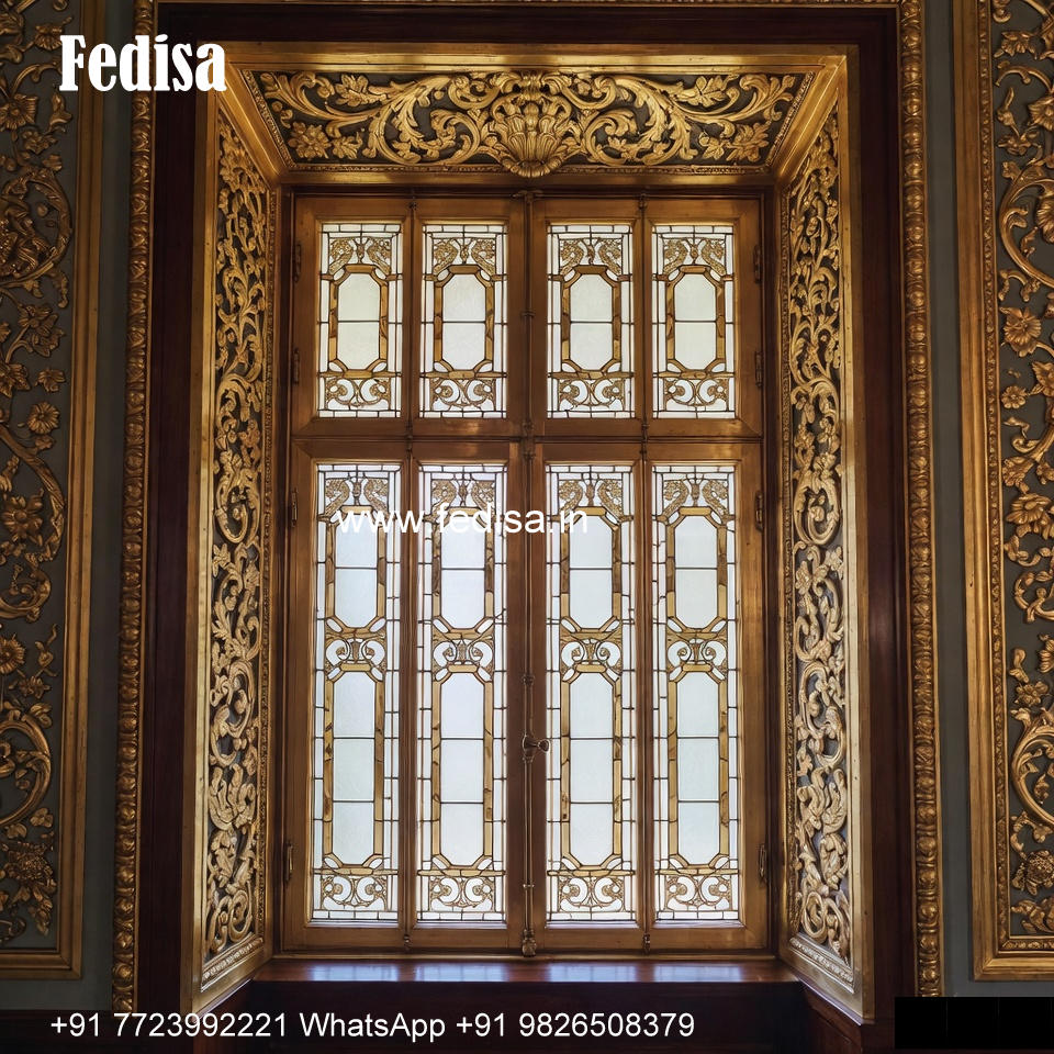 Classic Window Design Balcony Window Classic Design No-694
