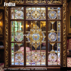 Classic Window Design Stained Glass Window Design No-803