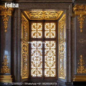 Classic Window Design Arched Window Design No-829