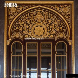 Classic Window Design Arched Window Design No-985