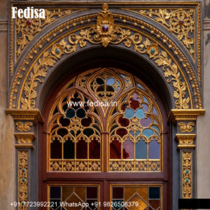 Classic Window Design Arched Window Design No-1024