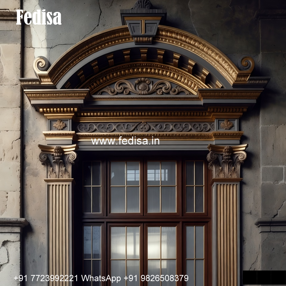 Classic Window Design Stained Glass Window Design No-1037