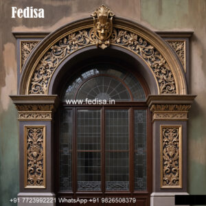 Classic Window Design Traditional Window Design With Glass Panels No-1090